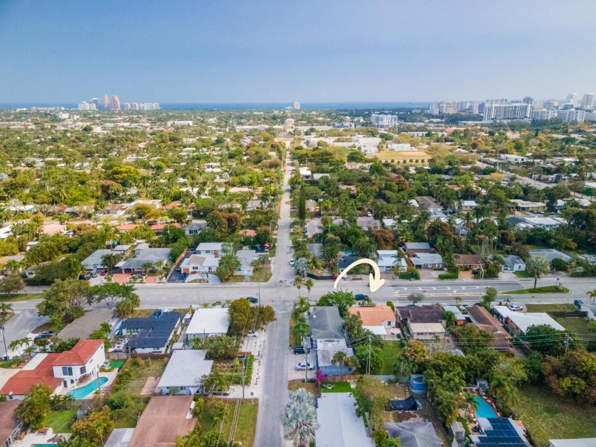 Home At Poinsettia Heights Fort Lauderdale Exterior foto
